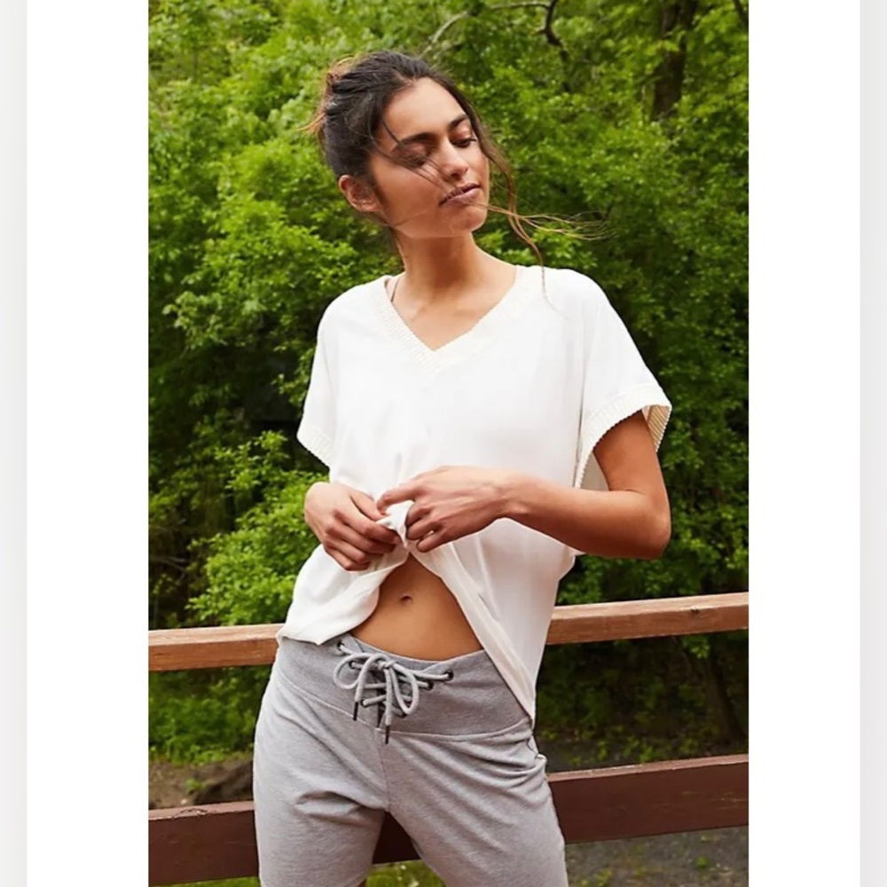 NWT Free People Movement Run Around Tee  Size Xsmall